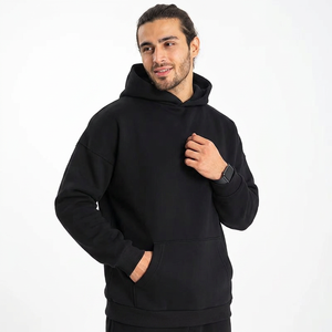 Custom Design <b>Oversized</b> <b>Hoodies</b> For Men Heavyweight Cotton Pullover Sweatshirts Streetwear Fashion With Logo Embroidery - Product Image 1