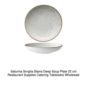 Assiette creuse Siviglia Stains Ø 22 cm Saturnia - Product Image 2