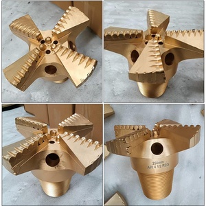 Punta da trapano PDC a 4 lame Henan Whirlwind per perforazione di pozzi d'acqua, certificata CE ISO - Product Image 2