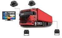 Système de sécurité progressif DVS PSS MOIS avec caméra avant et de recul CMS, ADAS et étanchéité pour camion, kit de suivi humain