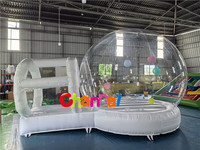Tente gonflable transparente géante de bulle de dôme d'amusement de partie d'enfants