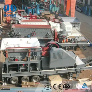 Good Quality Crushing Wheeled Concrete Mobile Cone Crusher Plant