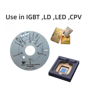 Papan pengontrol PCB keramik andal untuk peralatan pengukur tingkat glukosa darah PCB dibuat sesuai pesanan - Product Image 3