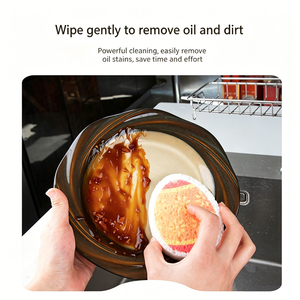 Esponja de Cocina Ecológica Comprimida, Esponja para Lavar Platos, Esponja de Limpieza de Celulosa Antiarañazos, Estropajo - Product Image 2