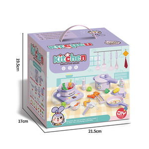 Offre Spéciale bricolage dessin animé lapin lumière musique créative marmite ensemble jouer cuisine ensemble jouets électroniques pour les enfants - Product Image 6