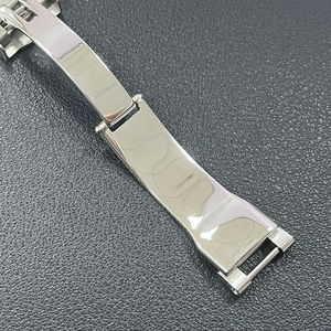Hebilla Plegable de <span class=keywords><strong>Acero</strong></span> Inoxidable de 9mm-16mm con Cierre Metálico para Correa de Reloj R-olexs <span class=keywords><strong>Submariner</strong></span> Oysterflex Daytona GMT - Product Image 4