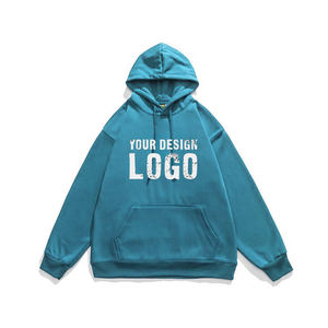 Sudaderas con Capucha para Hombre, Estilo Casual, Holgadas, de Felpa, Talla Grande, al por Mayor, OEM, Color Sólido, Hombros Caídos - Product Image 4