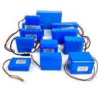 Batterie rechargeable au lithium 12 volts 20amp 18650 21700 Pile 12 v 20ah Pack de batteries de lumières de jardin solaires au lithium-ion à vendre