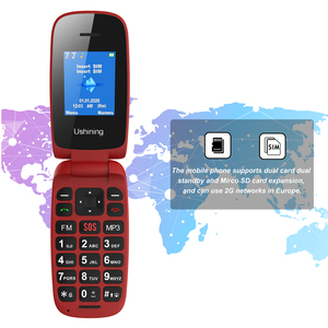 Flip phone cellulare 4g tastiera mobile dual sim slim feature phone - Product Image 6