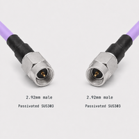 Câble coaxial RF ultra flexible DC-40GHz 2,92 mm mâle-mâle à faible perte et phase stable, remplacement pour 32022 (mini141)
