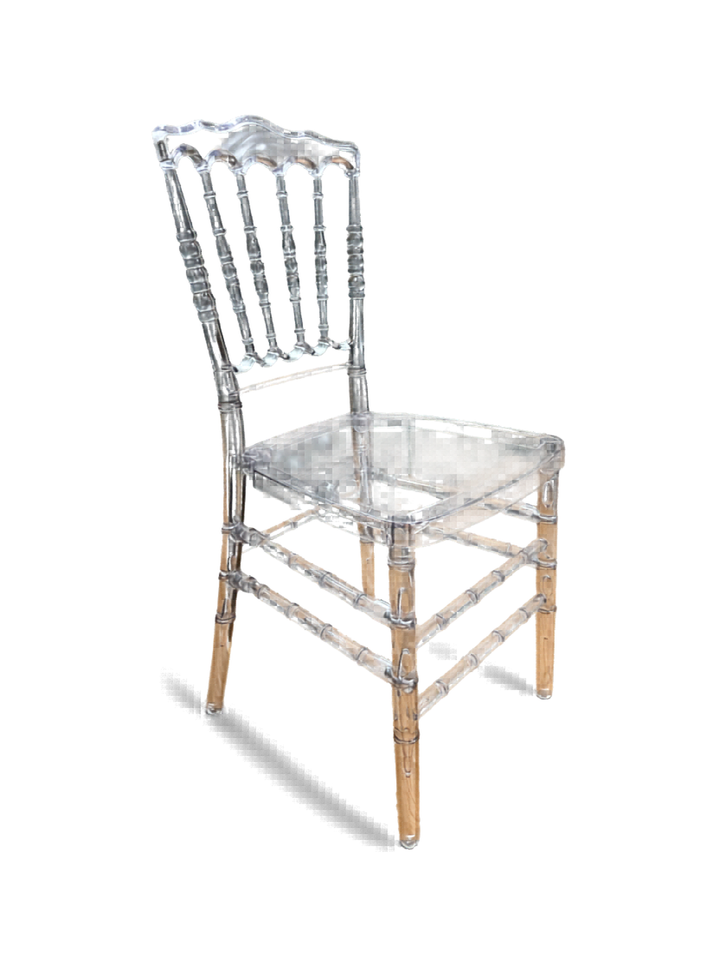 Luxury Transparent Acrylic Dining Chair Modern Clear Plastic Event ...