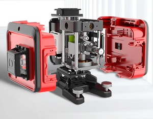 Homset เลเซอร์ 12 เส้นลําแสงสีเขียวพร้อมรีโมทคอนโทรล ระดับเลเซลข้ามเส้นแนวนอนและแนวตั้ง - Product Image 2