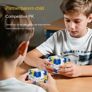 Nouveau Cube Magique Labyrinthe à Billes Transfrontalier à Trois Étapes, Jouet Éducatif pour Enfants, Développement de la Pensée Logique et Anti-Stress - Product Image 6
