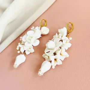 Boucles d'oreilles en plaqué or de qualité supérieure pour femmes