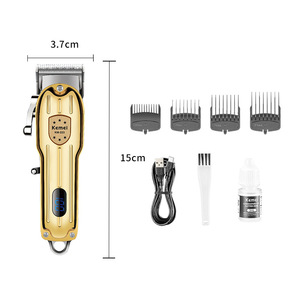 Cortadora de Pelo Profesional Kemei Km-223, Cuerpo Metálico Eléctrico con Pantalla Digital para Hombres y Mascotas - Product Image 2