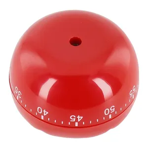 Minuteur de cuisine mécanique en forme de tomate, mignon, avec fonction de rappel et alarme, accessoire de cuisine - Product Image 2