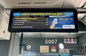 OSK 28.6 inch xe buýt Android Màn hình quảng cáo 12V/24V xe buýt Màn hình LCD - Product Image 5