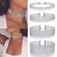 Collier ras du cou tendance de luxe avec chaîne serpent en alliage de zinc, bijoux pour femmes de style européen et américain pour anniversaire