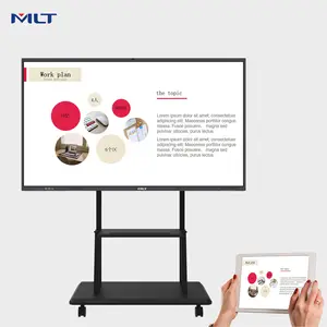Placa de escrita digital de 110 polegadas, tamanho grande, tela interativa para tv, touch screen, lcd inteligente, quadro branco