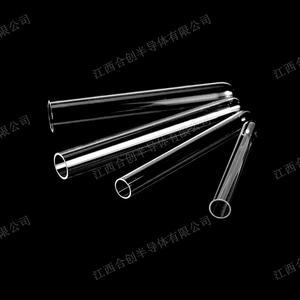 Thủy tinh thạch anh cuvette cho phân tích trong suốt ống thủy tinh thạch anh một ống thạch anh với một con dấu trên một đầu chân không/hóa chất/phòng thí nghiệm - Product Image 2