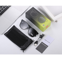 Lunettes intelligentes GS08 pour appels, contrôle intelligent, verres polarisés anti-lumière bleue - Lunettes de soleil tendance pour homme/femme