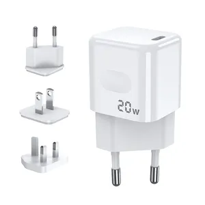 PD 20W High power Fast Charging mini portable charger pd charger power adapter for iPhone Huawei Xiaomi phone charger