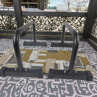 Barres de gymnastique en acier inoxydable robustes ChaoRan CR8221 avec logo personnalisé, support stable pour pompes, barres parallèles, parallettes, barres de pompes