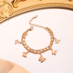 Pulsera Cubana de Acero Inoxidable al por Mayor, Joyería de Moda, Personalidad, Estilo Hip Hop, para Regalos - Product Image 4