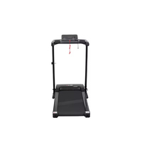 Tapis de course compact pliable en gros 1,5 CV 1 à 10 km/h 3 niveaux d'inclinaison MP3 Fréquence cardiaque Capacité 90 kg Équipement de fitness pliable
