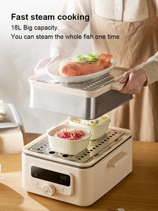 Умная электрическая многофункциональная Паровая Пароварка из нержавеющей стали - Product Image 3