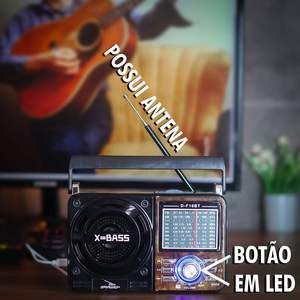 Factory Solar Powered X-BASS FM <b>AM</b> SW Multi Band Radio with LED USB TF BT Radio Player 18650 Rechargeable Portable Outdoor - Product Image 5