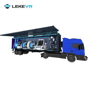 Leke trong nhà VR xe tải di động mô phỏng thiết bị kinh doanh có lợi nhuận cho thực tế ảo Arcade công viên giải trí chơi <span class=keywords><strong>game</strong></span> cho ngoài trời - Product Image 3