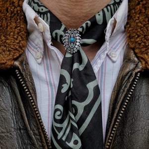 Foulard e Sciarpa da <span class=keywords><strong>Collo</strong></span> in Cotone Stile Americano Retrò, Bandane in Denim Personalizzate per <span class=keywords><strong>Uomo</strong></span> - Product Image 3