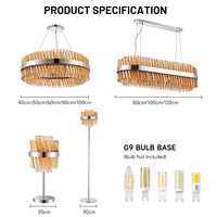Lustre en cristal G9 moderne de luxe en gros, cadre en métal chromé, luminaire suspendu LED pour salon et villa