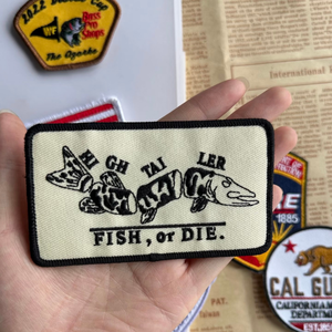 Patch bordir kustom dengan Logo desain Anda disetrika atau menjahit untuk pakaian tas garmen topi jaket label seragam disesuaikan - Product Image 2