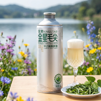 Bière artisanale chinoise Kingstar Maojian de haute qualité, jaune clair, faible teneur en alcool, 1L*6 bouteille/canette, goût naturel, herbes et épices, Maojian Green