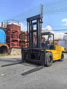 Carretilla elevadora eléctrica Komatsu FD150 de 15 toneladas, equipo de manejo multifuncional eficiente, máquina de carretilla elevadora usada a la venta - Product Image 5