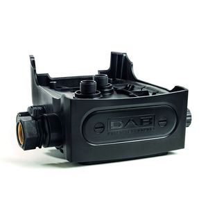 DABpump ESYDOCK y ESYTWIN son una base opcional para ESYBOX, con cuatro tipos de conexiones de tuberías de agua. DABpompe  Bomba de agua de China - Product Image 1