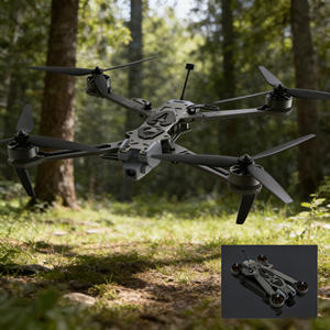 Dron de Carreras FPV con Marco de Fibra de Carbono de 13/15/17 Pulgadas, Control Remoto, Captura, Motor sin Escobillas, Transmisión de 1000 m, Giroscopio de 6 Ejes - Product Image 2