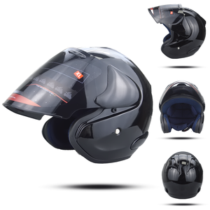 Demi-<span class=keywords><strong>casque</strong></span> <span class=keywords><strong>noir</strong></span> mat hommes et femmes <span class=keywords><strong>moto</strong></span> tout-terrain <span class=keywords><strong>casque</strong></span> d'été descente course montagne <span class=keywords><strong>Cross</strong></span> Casco Capacete - Product Image 2