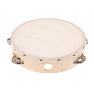Tamburo a mano da 8 pollici Orff giocattoli a percussione per neonati strumento musicale per bambini giocattoli per bambini modello di apprendimento infantile - Product Image 5