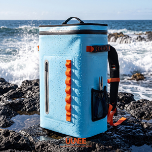 Sac à dos isotherme personnalisé de 25 L pour 36 canettes, imperméable, anti-fuite, à parois souples en TPU, pour le vin et la bière, idéal pour la randonnée, le camping et les pique-niques - Product Image 4