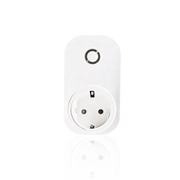 Bilihondim Prise WiFi EU avec variateur 200W 1 canal, compatible Tuya Assistant, télécommande, installation facile, garantie 1 an, 1A, application