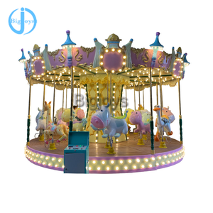 Carrusel de Animales Adorables de Alta Calidad para Parques de Diversiones al Aire Libre, 16 Asientos, para Niños y Adultos, en Oferta - Product Image 5