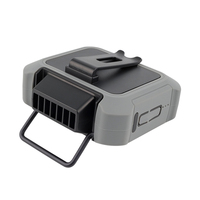 Mini ventole a soffitto per auto sportive ventilatori a soffitto a led condizionatore d'aria mini ventole da tavolo ventole