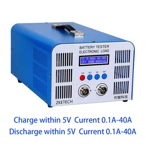 Testeur de capacité de batterie électronique EBC-A40L pour batteries lithium et plomb-acide, charge et décharge 40A 110V/220V 200W - Product Image 3