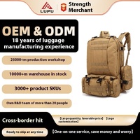 Sac à dos tactique multifonctionnel du fabricant en gros pour l'alpinisme sac de voyage de camouflage en plein air