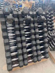 2024 INSTING Fitness Equipment Weightlifting Machine Gym <b>Dumbbells</b> Rubber Cast Iron 2.5-50kg Hex <b>Dumbbells</b> - Product Image 6