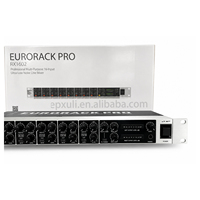 RX1602 Mélangeur de ligne stéréo 1U 16 canaux, sous-mélangeur audio montable en rack OEM pour claviers, boîtes à rythmes et mixage sonore en direct, vente en gros