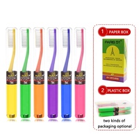 Produits Tendances Paris 51 Brosse à Dents à Poils Durs avec Manche Antidérapant pour Fumeurs Soins Dentaires à Domicile
